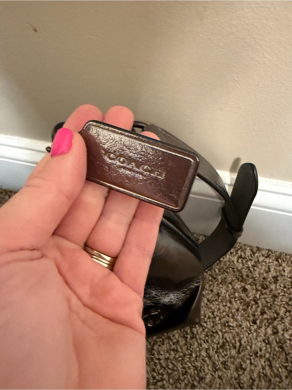 Coach Juliet shoulder bag metallic pewter - Picture 12 of 12